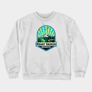 Mount Rainier National Park Washington WA Crewneck Sweatshirt